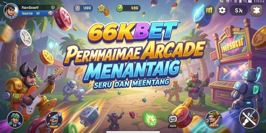 Tampilan menarik dari gameplay seru 66KBET.