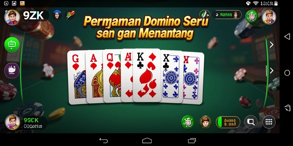 Tampilan gameplay seru dalam 9ZK yang menggugah adrenalin.