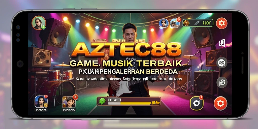 Tampilan gameplay AZTEC88 yang menarik dan penuh warna.