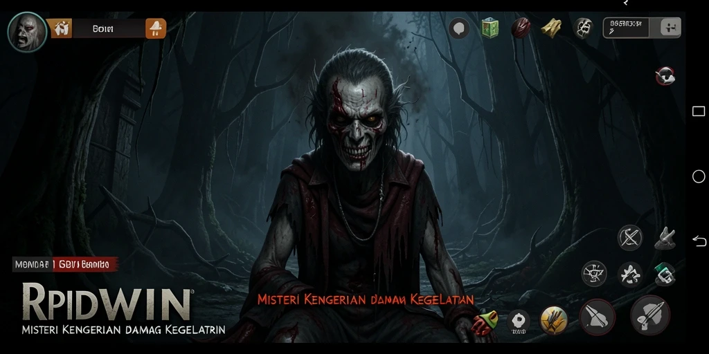 Screenshot menampilkan suasana mencekam dalam RPIDWIN dengan gameplay yang menegangkan.